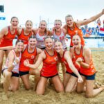 Selectie Dames Beach Handball bekend voor het EK
