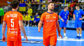 Gelijkspel in tweede EK Kwalificatieduel voor de TeamNL Handbalheren