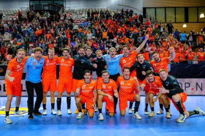 TeamNL Handbalheren openen EK kwalificatiereeks met nipte zege