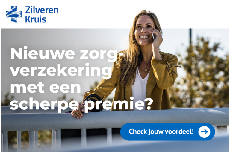 Nieuwe zorgverzekering? Check je voordeel bij Zilveren Kruis.