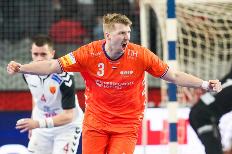 TeamNL Handbalheren naar Main Round na winst op Noord-Macedonië
