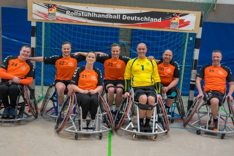 CSV laat zich zien op het Bundesliga Rolstoelhandbaltoernooi