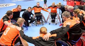 TeamNL Rolstoelhandbal sluit Europees Kampioenschap af op negende positie