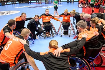 TeamNL Rolstoelhandbal sluit Europees Kampioenschap af op negende positie