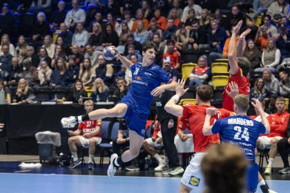 Grootmacht Denemarken maatje te groot voor TeamNL Handbalheren