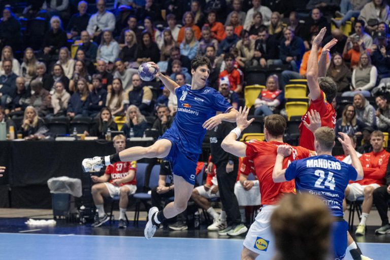 Grootmacht Denemarken maatje te groot voor TeamNL Handbalheren