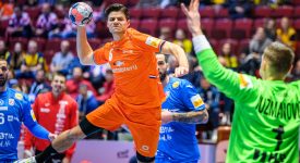 TeamNL Handbalheren op EK onderuit tegen Kroatië