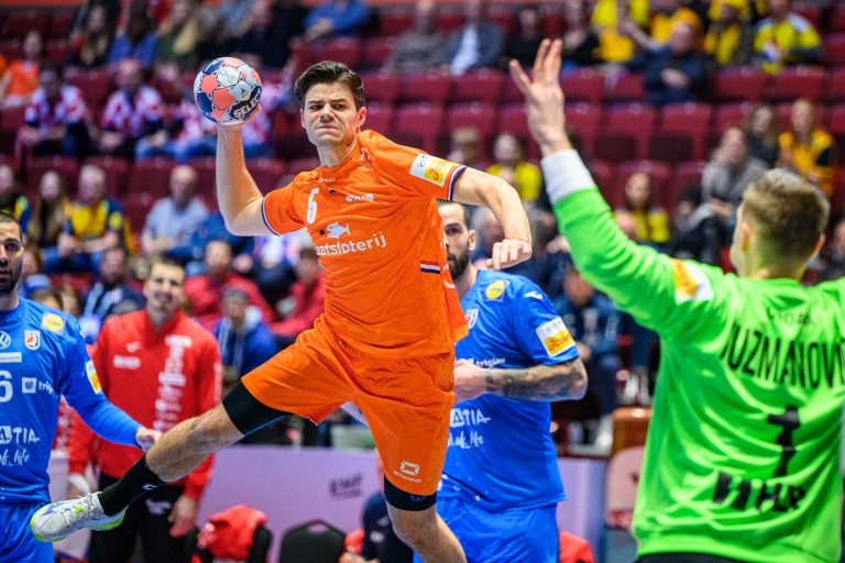 TeamNL Handbalheren op EK onderuit tegen Kroatië