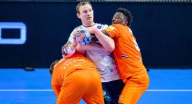TeamNL handbalheren verliezen tweede Golden League wedstrijd van Noorwegen