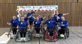 Rolstoelhandbalteam sluiten het EURO HAND 4 ALL toernooi af op de zevende plek